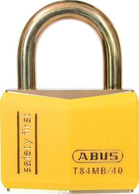 ABUS  28354 T84MB/40 Cadenas marine en Laiton massif 40 mm Jaune