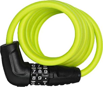 ABUS  Cadenas de v&eacute;lo spirale chiffr&eacute; Star 4508C/150, vert