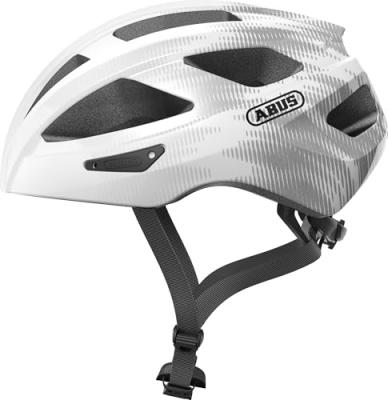 ABUS  Macator Road Helmet - Blanc} - S}, Blanc}