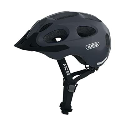 ABUS Casque  youn i ace metallic blue bleu