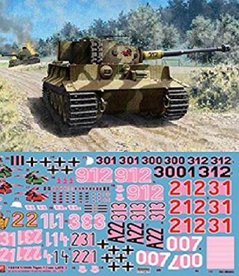 ACADEMY Maquette  Pz.Kpfw.VI Tiger I late version- 1/35 - Maquette mil