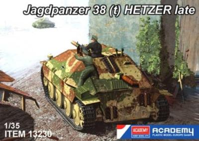 ACADEMY Maquette  Jagdpanzer 38 (t) Hetzer (tardif)- 1/35 - Maquette m