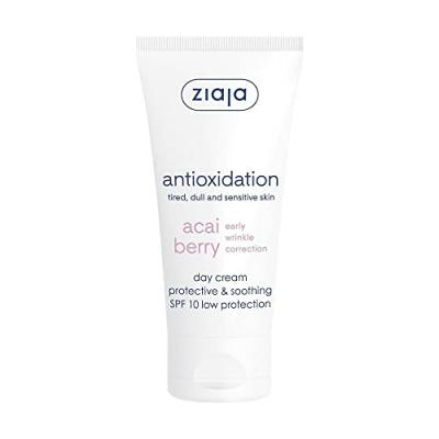 Ziaja Acai Berry Cr&egrave;me De Jour Apaisante Spf 10 50 Ml