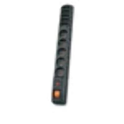 GRAPHSKILL Multiprise avec interrupteur : 10 prises, cable de 1,5 m, noire