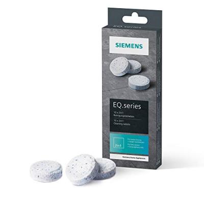 SIEMENS  2 In 1 Cleaning Tablets Blanc