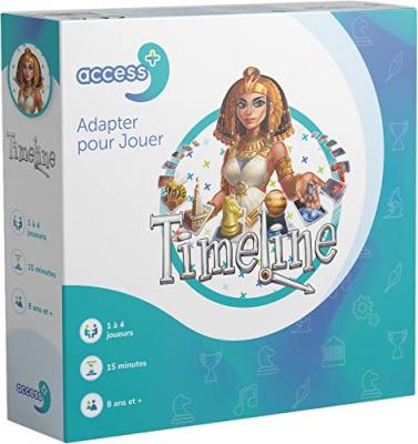 ASMODEE Jeu Access + Timeline Access+- - Jeu de societe