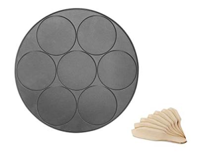 LAGRANGE Plaque 7 mini-cr&ecirc;pes pour cr&ecirc;pi&egrave;re  - diam&egrave;tre cr&ecirc;pe : 11 cm.