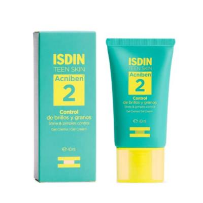 ISDIN  - Acniben Control De Brillos Y Granos  Soin Anti Acn&eacute; 40 Ml