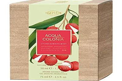 ACQUA COLONIA Set de parfum unisexe 4711 menthe 2 pi&egrave;ces lychee