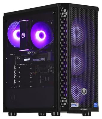 ACTINA  Komaaagip1436 R5-5600/16gb/1tb Ssd/rtx 4060 Ti Gaming Desktop Pc Violet 