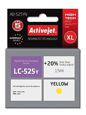 ACTIVEJET  Ab-525yn Ink Cartridge Jaune