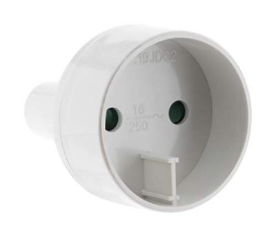 ZENITECH  - Adaptateur voyage USA/UE - Blanc