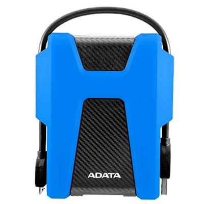 ADATA  HD680 - Disque dur - chiffr&eacute; - 2 To - externe (portable) - USB 3.1 - AES 256 bits - bleu