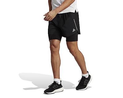ADIDAS  Short homme Designed 4 Running 2-in-1 . Couleur: Noir