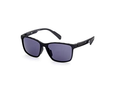 ADIDAS Lunettes de soleil  sport Sp0035 col. 02a Hommes Carr&eacute; Noir