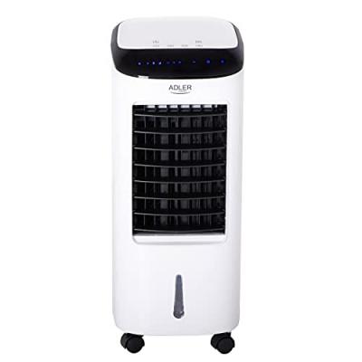 ADLER Rafroidisseur d'air 3 en 1 de 6l 65w blanc noir