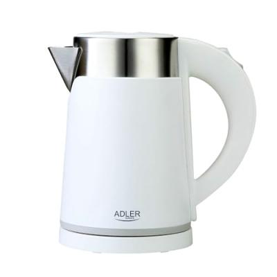 ADLER AD1372W Bouilloire &eacute;lectrique de 0,6 litre - 800W 