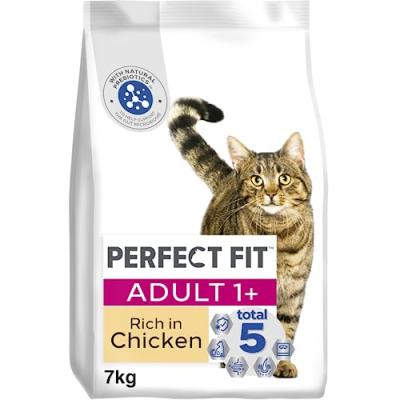 PERFECT FIT  Adult 1+ Riche en poulet pour chat - 2 x 7 kg