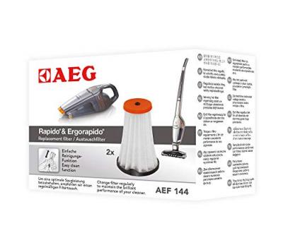 AEG Lot de 2 filtres AEF144 pour aspirateur 