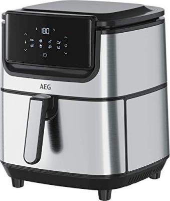 AEG Friteuse &agrave; Air AF6-1-6ST Sans Huile Capacit&eacute; 5.4L Acier Inoxydable