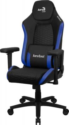 AEROCOOL Chaise de jeu en cuir bleu  Crown