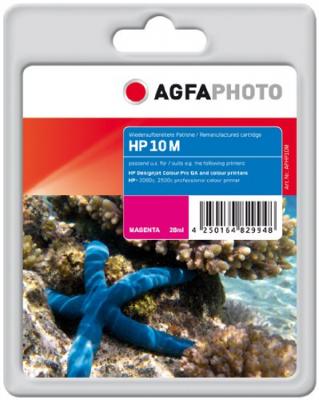 EET EUROPARTS Compatible avec HP 10 Agfa Photo APHP10M Cartouche d'encre magenta