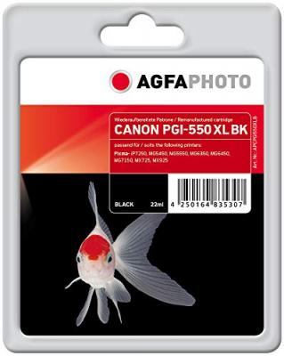 AGFAPHOTO  APCPGI550XLB Cartouche d'encre pour Canon PGI-550 XL PGBK Noir