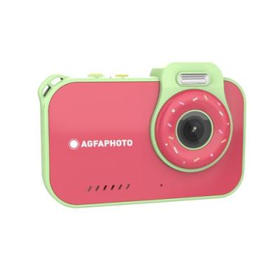 AGFAPHOTO Appareil photo compact  Realikids Waterproof 2 Rouge et Vert