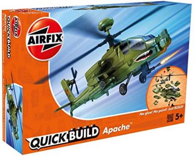  Maquette avion Airfix Apache Quick Build (No glue or paint required)-