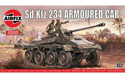  Maquette avion Airfix SDKFZ-Voiture blind&eacute;e- 1/76 - Maquette d'avion