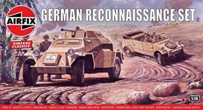 AIRFIX Maquette avion  Set de Reconnaissance Allemande- 1/76 - Maquett