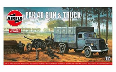 Airfix PAK 40 75mm Anti-Tank Gun & Truck 1:76 Multicolore