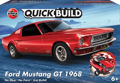 AIRFIX Maquette  CONSTRUCTION RAPIDE Ford Mustang GT 1968- - Maquette