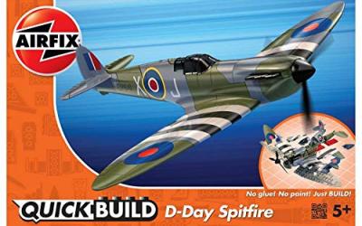  Airfix QuickBuild-Spitfire du Jour Model, J6045, Multicolore