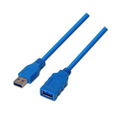 AISENS  Usb-a 3.0 M/f Extender Cable 1 M Bleu