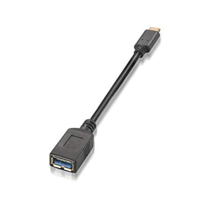 AISENS  Otg Usb A Female To Usb C 3.1 Male Noir