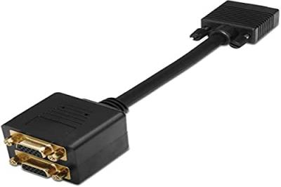 AISENS  Video 2xsvga Hdb15 20 Cm Noir