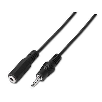 AISENS  Jack 3.5 M/f Audio Cable 1.5 M Noir