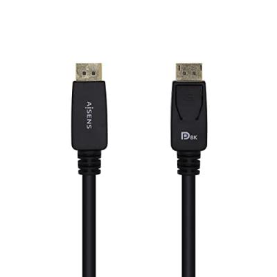 AISENS C&acirc;ble displayport  a149-0433/ displayport m&acirc;le - displayport m&acirc;le/ 3m/ noir