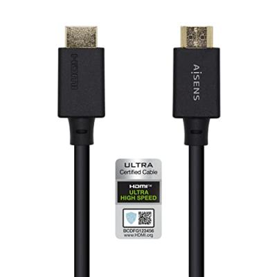 AISENS  Hdmi 2.1 8k 60hz Cable 1 M Noir