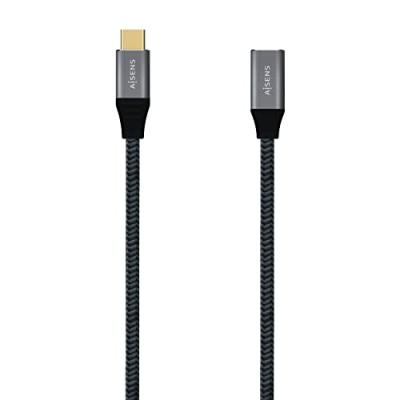 AISENS  Usb-c Extension Cable 1 M Argent&eacute;