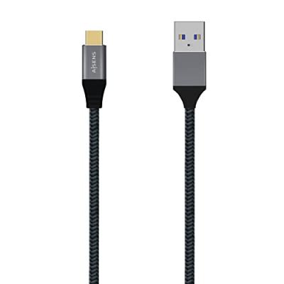 AISENS C&acirc;ble usb 3.1  a107-0631/ usb type-c male - usb male/ 1m/ gris