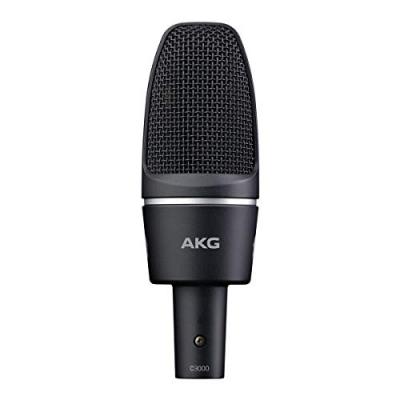 AKG  C3000 Microphone &eacute;lectrostatique Noir