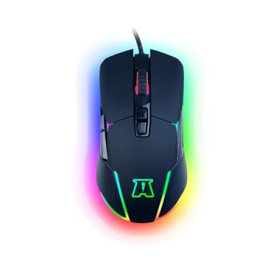 AKUMA Souris Gamer Filaire Otaku M03 7200DPI RGB 7 Boutons avec Capteur Optique  Noir 