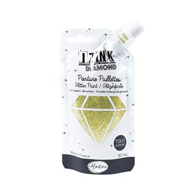 ALADINE Peinture paillet&eacute;e  Izink Diamond 80 ml Or