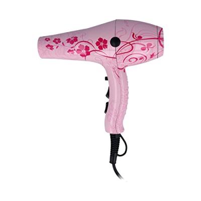 ALBI PRO S&egrave;che-cheveux  rose fleurs (2000 w)
