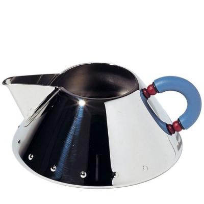ALESSI  9096 Cr&eacute;mier Acier- Blue clair Cr&eacute;mier