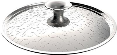 ALESSI A di  MW200/24 Couvercle en acier inoxydable 18/10 avec d&eacute;coration en relief - 24 cm