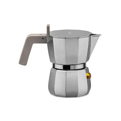 ALESSI  ""MOKA"" CAFETERA 3 TAZAS D. DAVID CHIPPERFIELD DC06/3, Aluminium