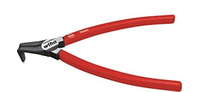 WIHA Pince circlips ext&eacute;rieurs becs courb&eacute;s classic, capacit&eacute; de 40 &agrave; 100 mm